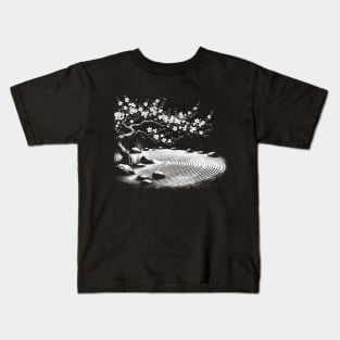 Zen Garden Enlightenment Kids T-Shirt